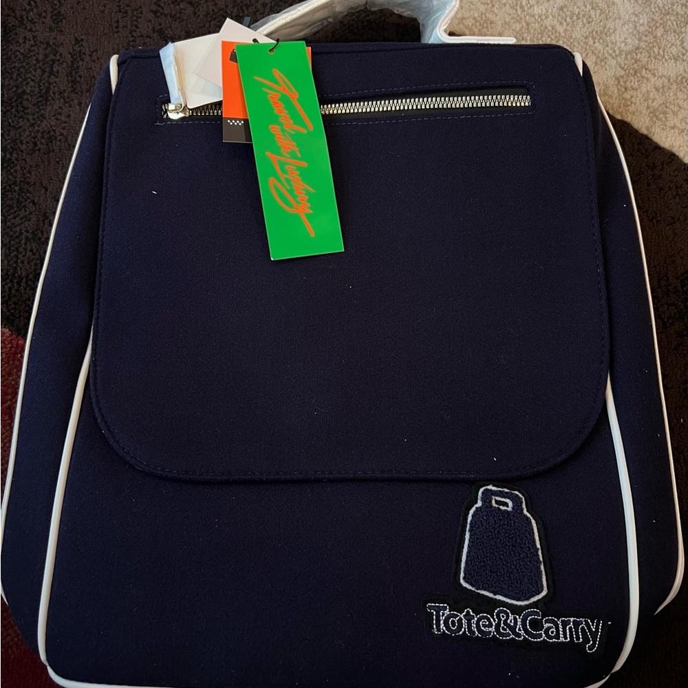 Navy Blue Backpack